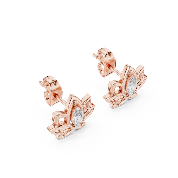 Flattering Lab grown diamond Earrings set