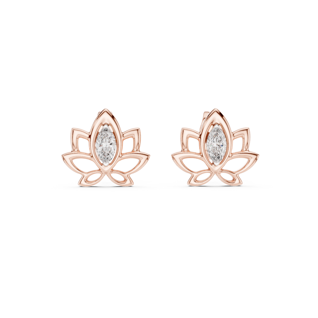 Flattering Lab grown diamond Earrings set