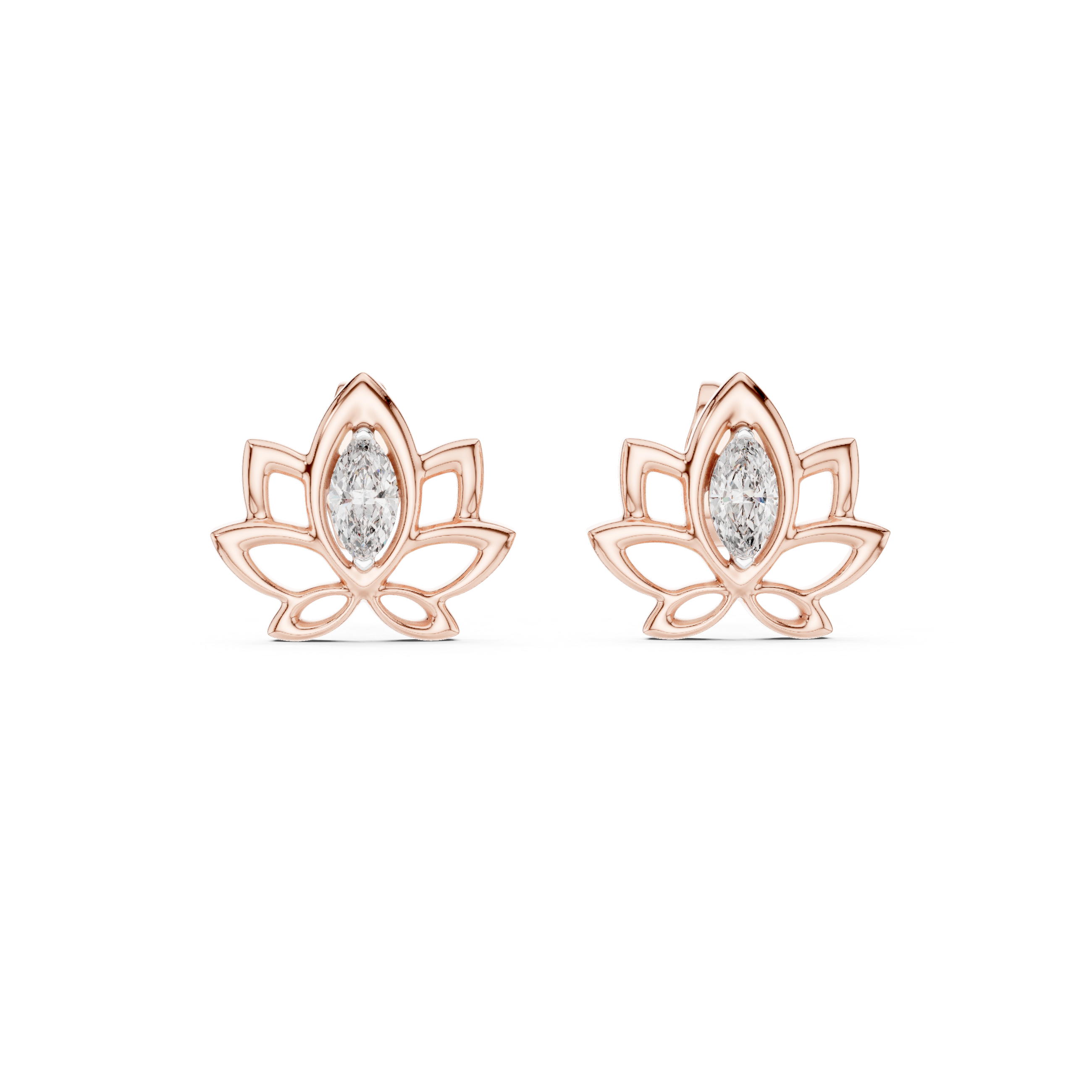Flattering Lab grown diamond Earrings set