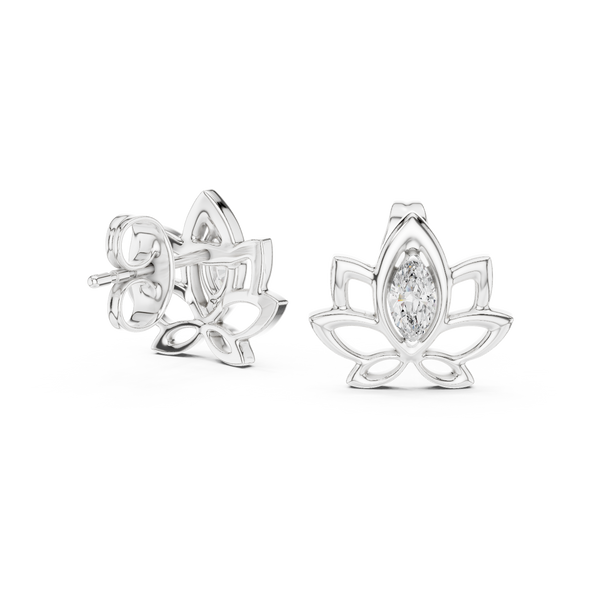 Flattering Lab grown diamond Earrings set