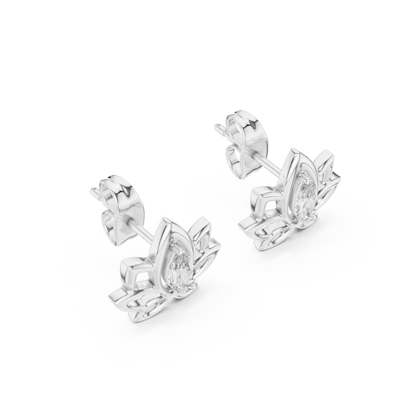 Flattering Lab grown diamond Earrings set