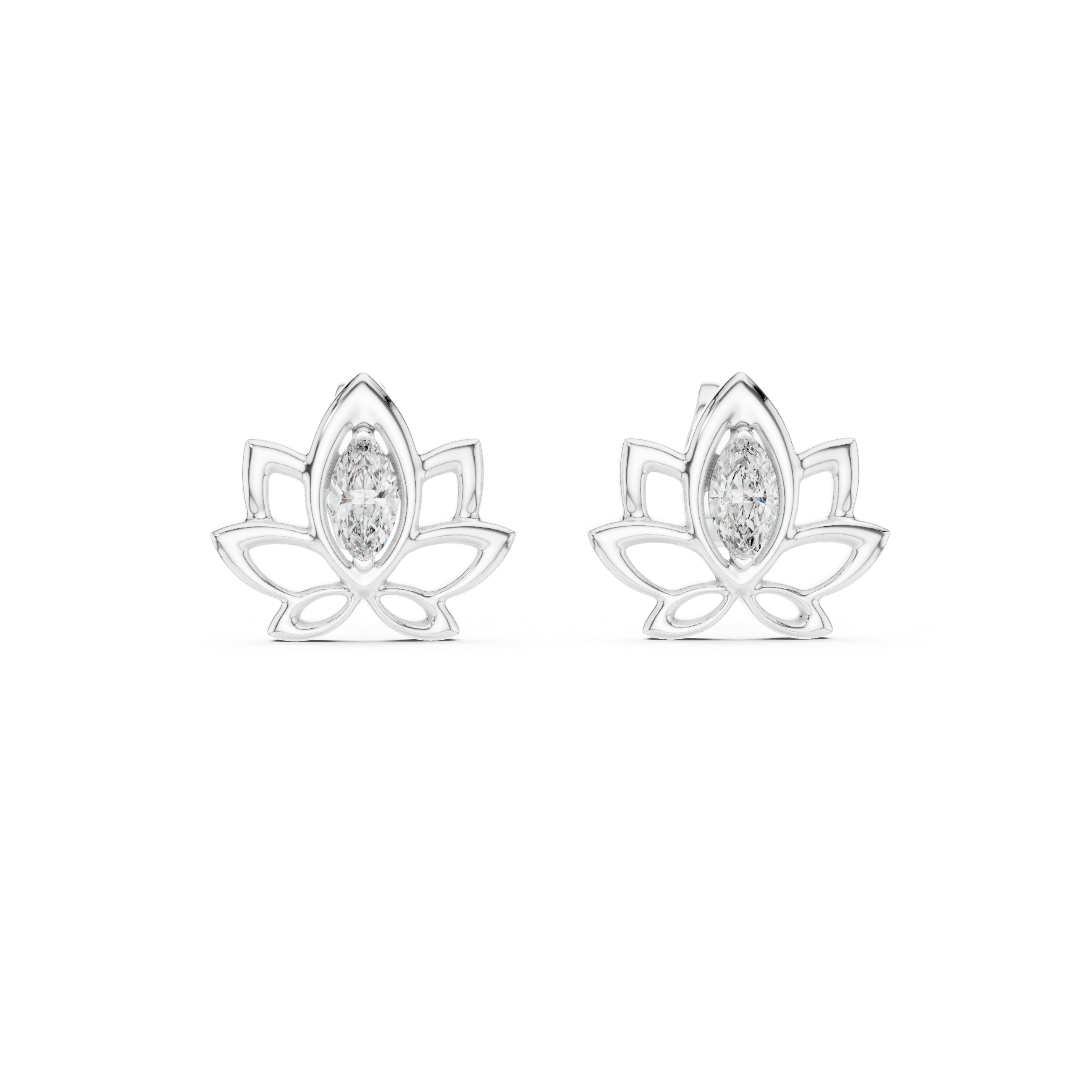 Flattering Lab grown diamond Earrings set
