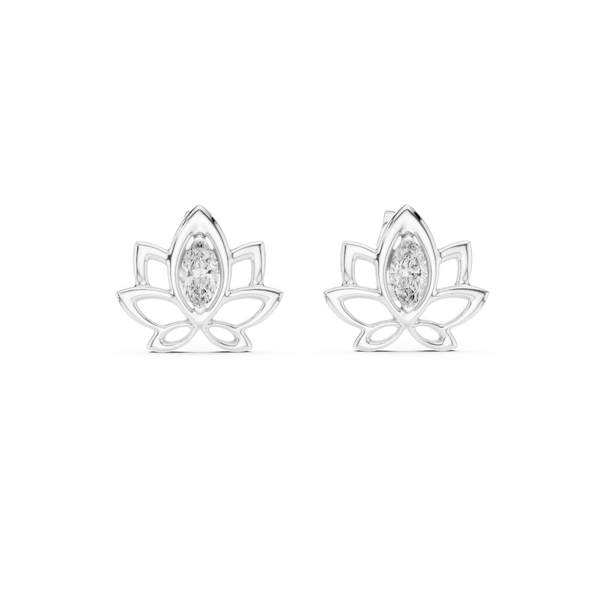 Flattering Lab grown diamond Earrings set