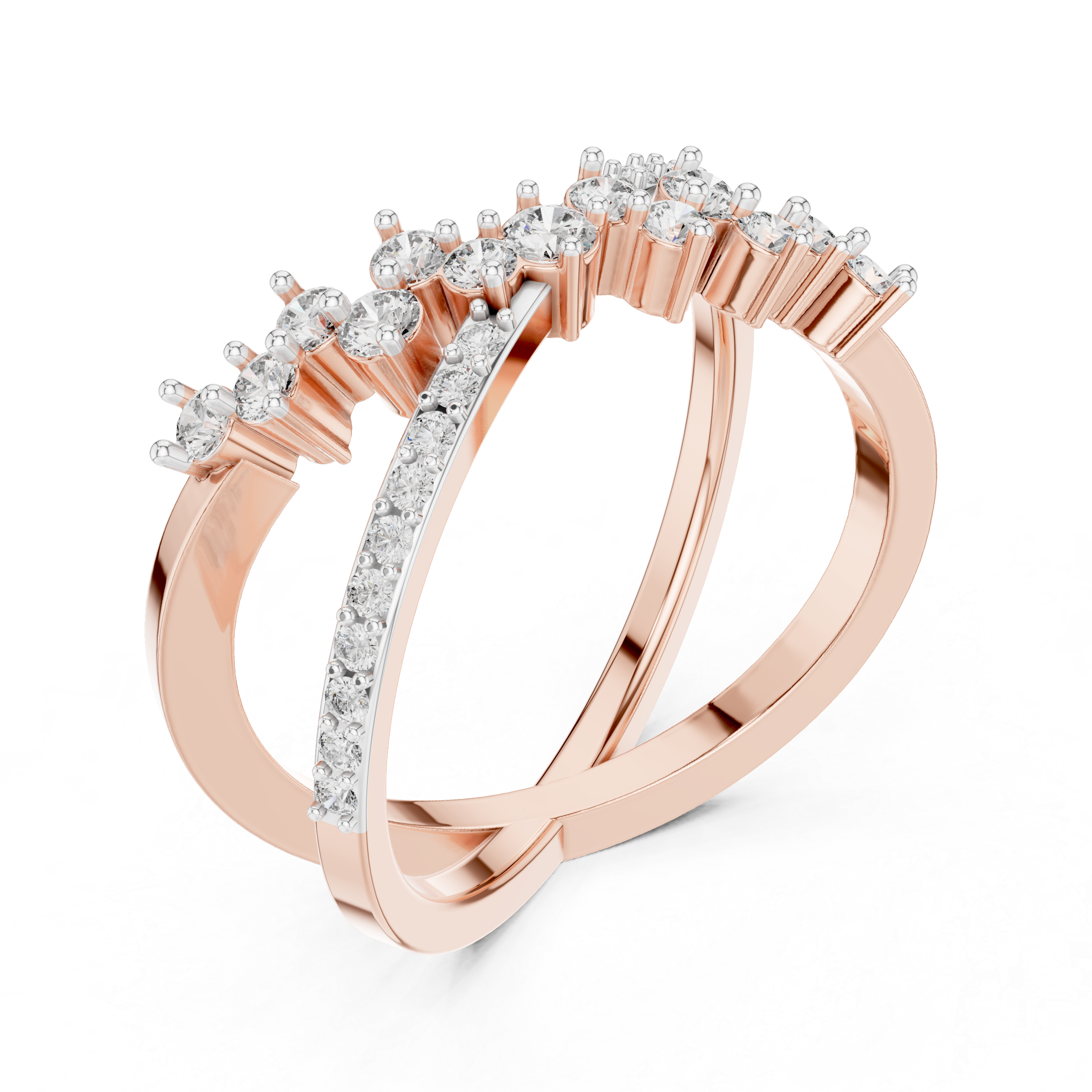 Resonant Lab grown diamond Earrings design