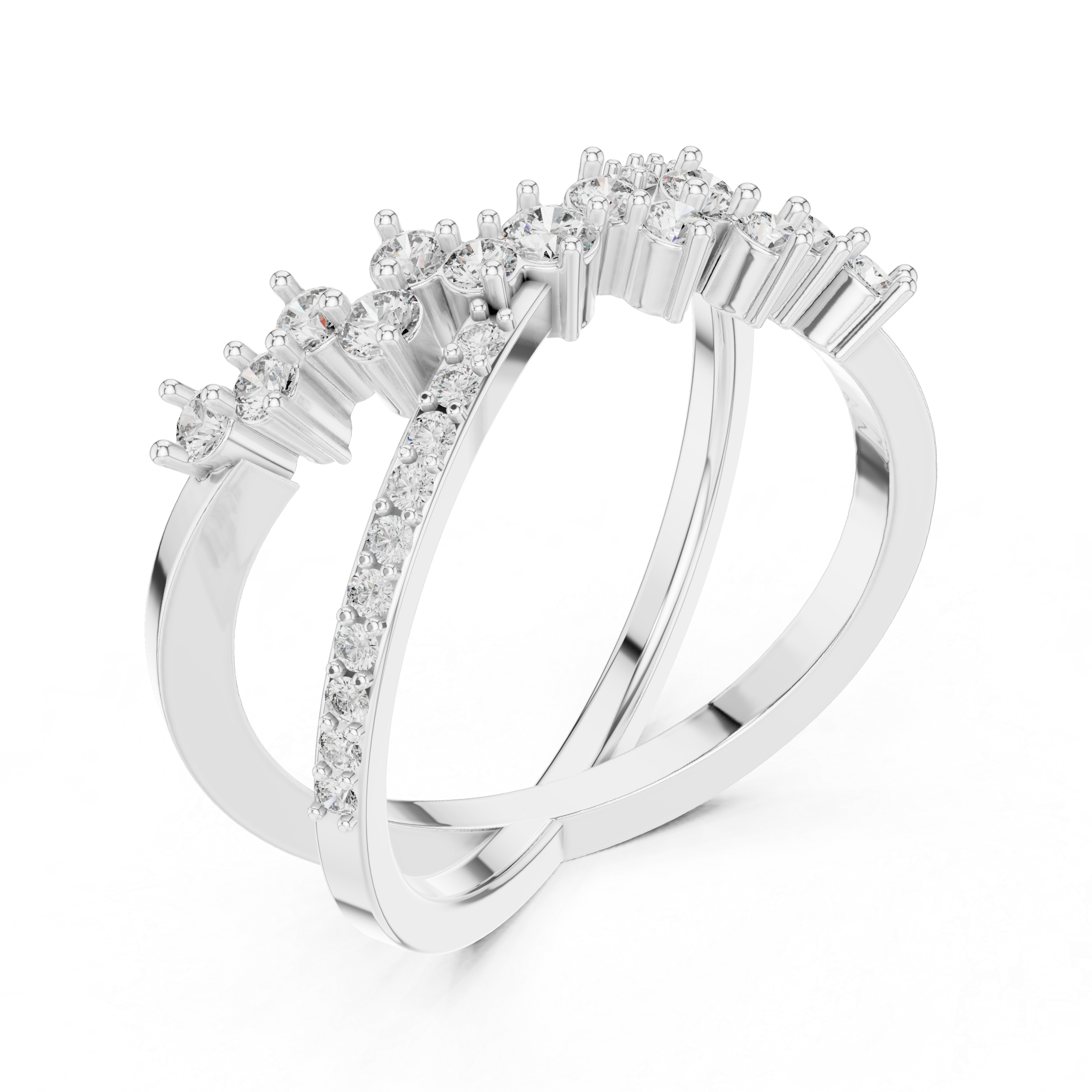 Resonant Lab grown diamond Earrings design