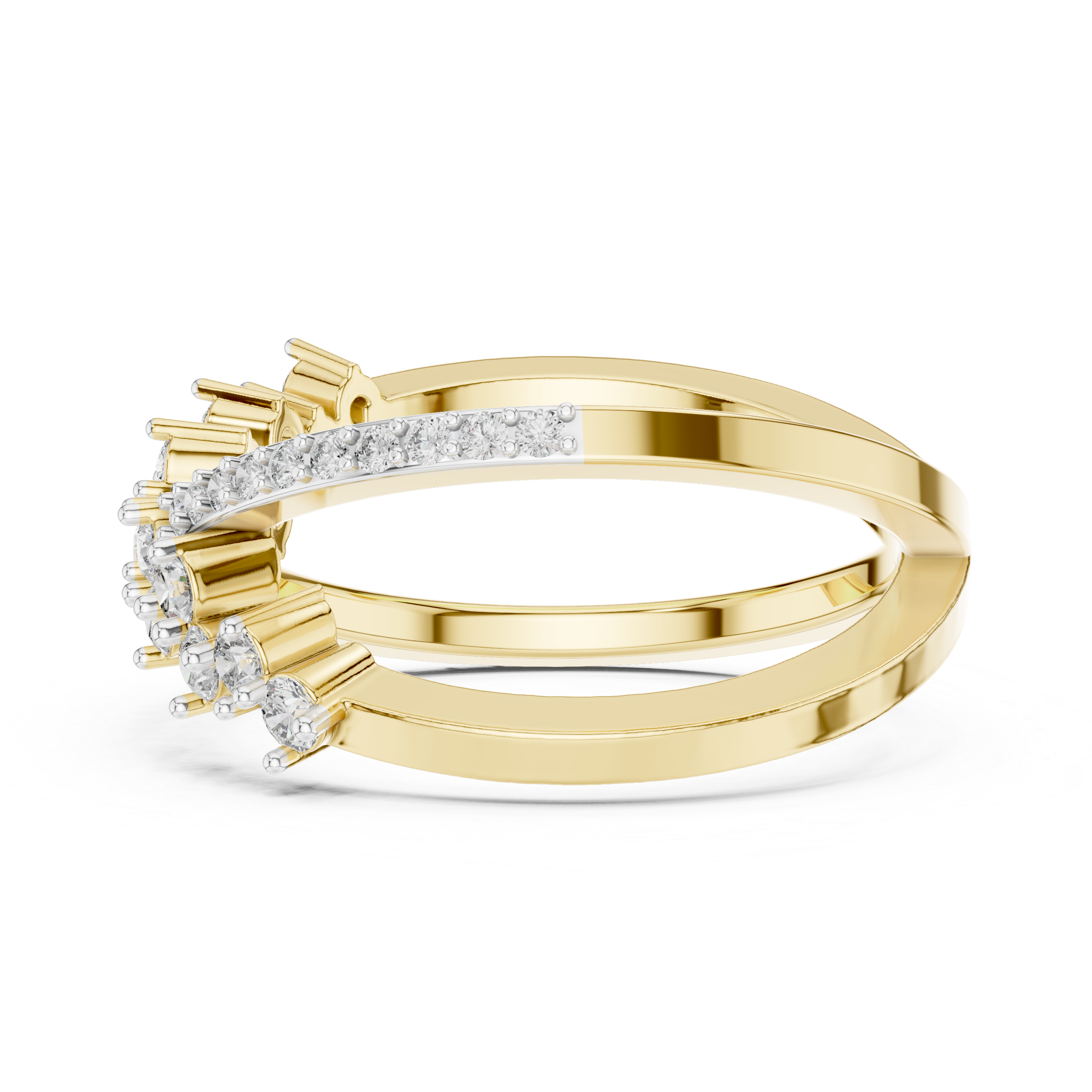 Resonant Lab grown diamond Earrings design