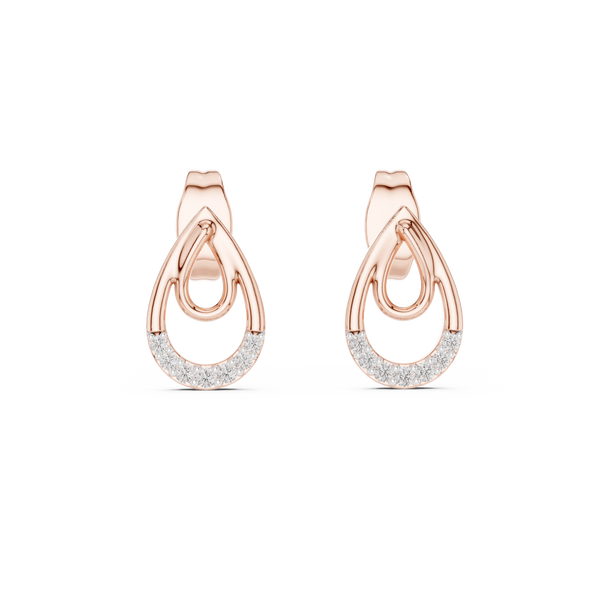 Angelic Lab grown diamond Earrings pair