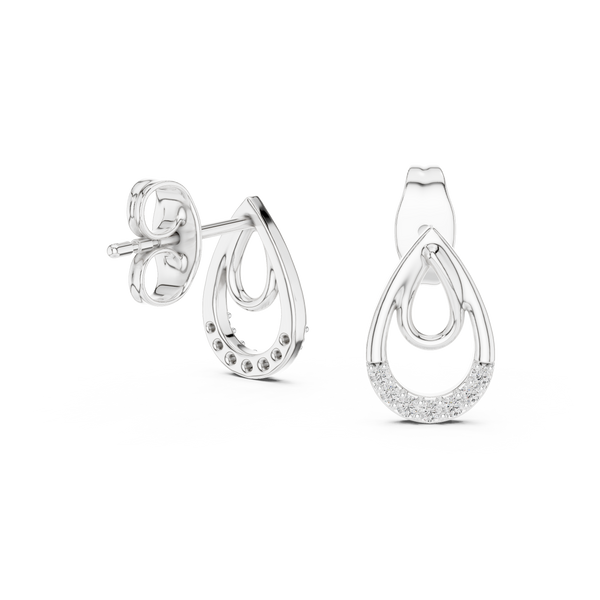 Angelic Lab grown diamond Earrings pair