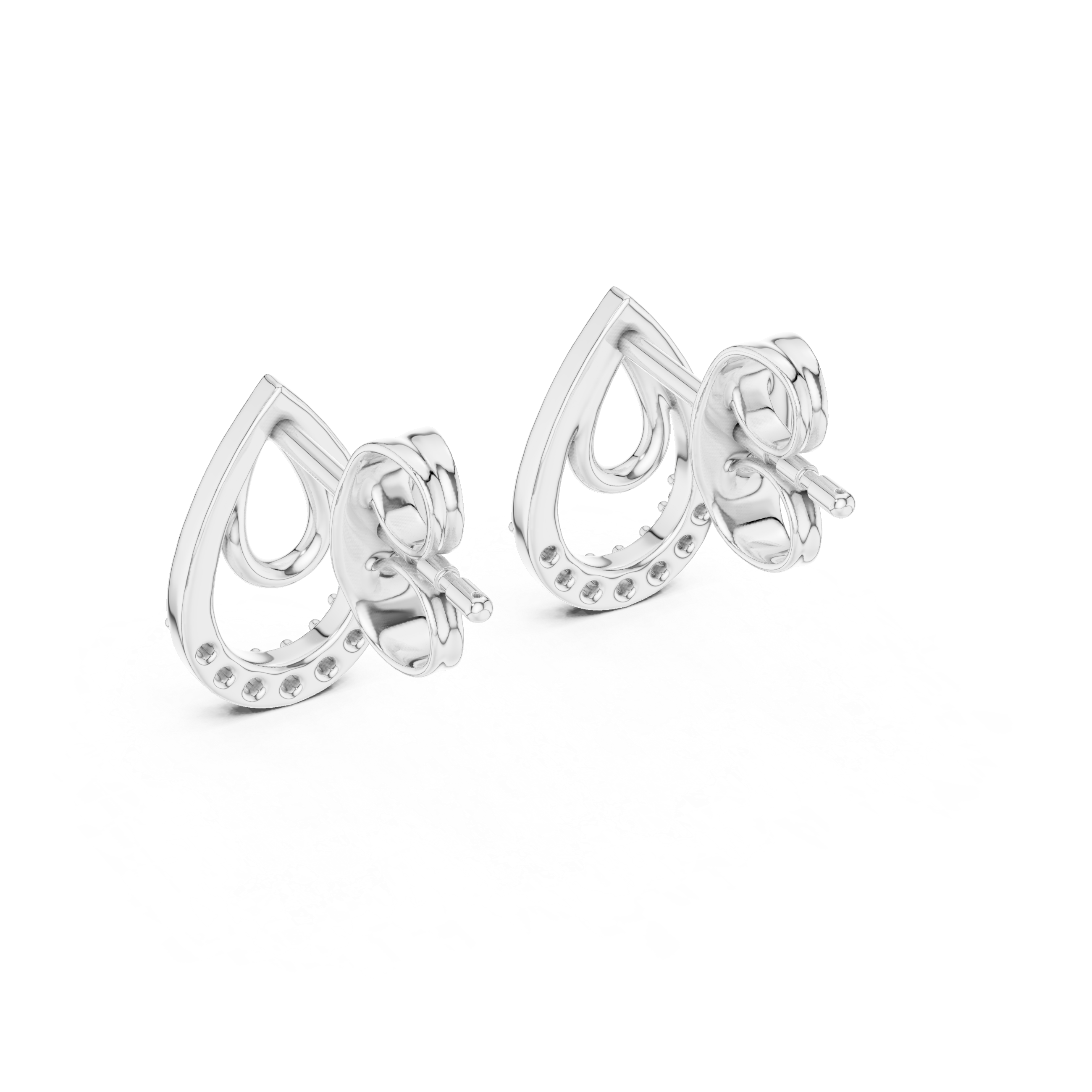 Angelic Lab grown diamond Earrings pair