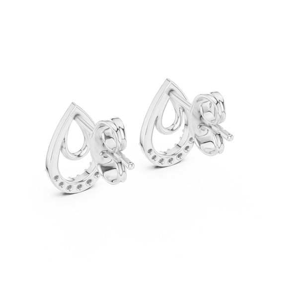 Angelic Lab grown diamond Earrings pair