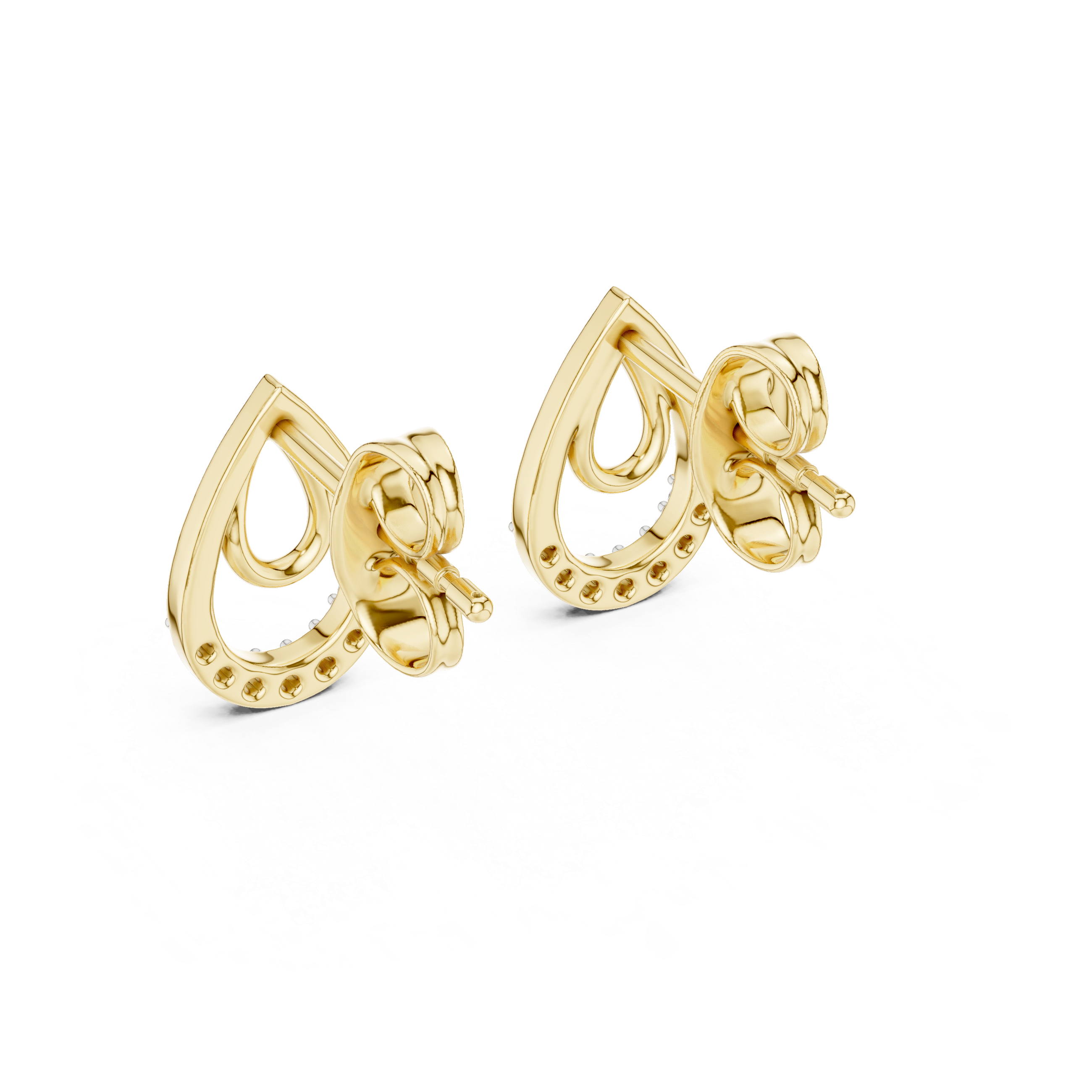 Angelic Lab grown diamond Earrings pair