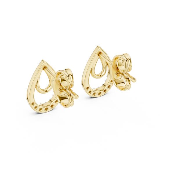 Angelic Lab grown diamond Earrings pair