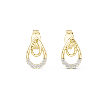 Angelic Lab grown diamond Earrings pair