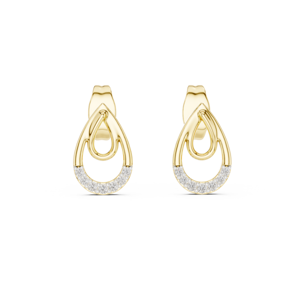 Angelic Lab grown diamond Earrings pair