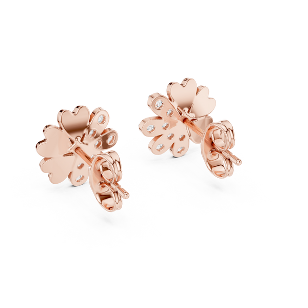 Miraculous Lab grown diamond Earrings motif