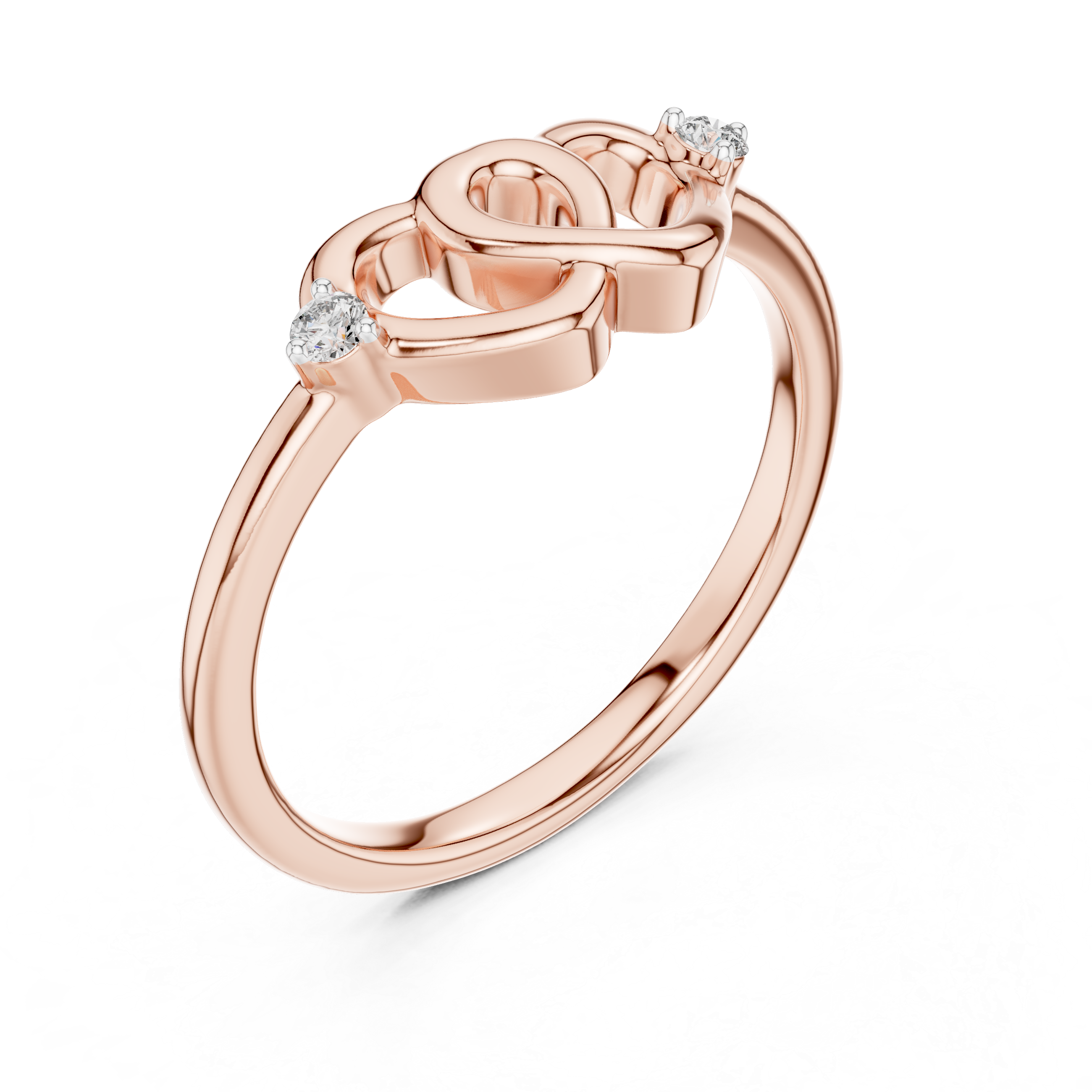 Comely Lab grown diamond Rings set