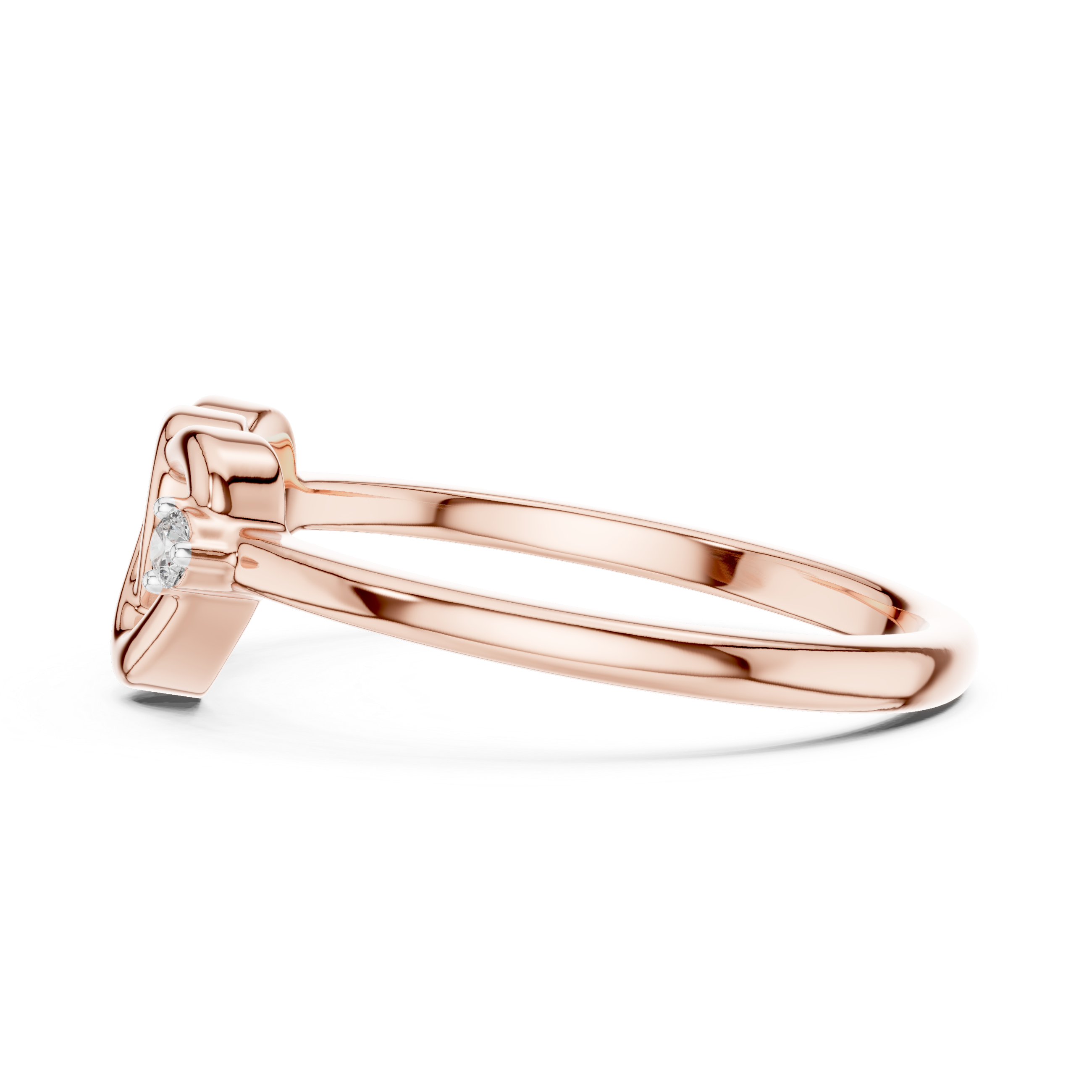 Comely Lab grown diamond Rings set
