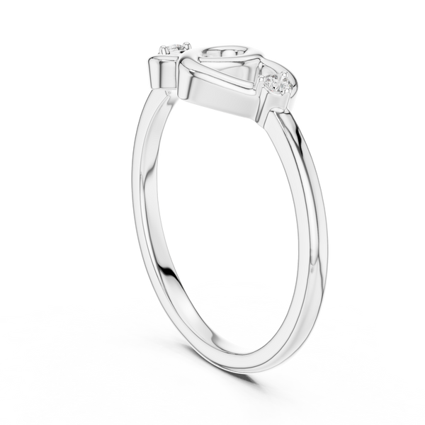Comely Lab grown diamond Rings set