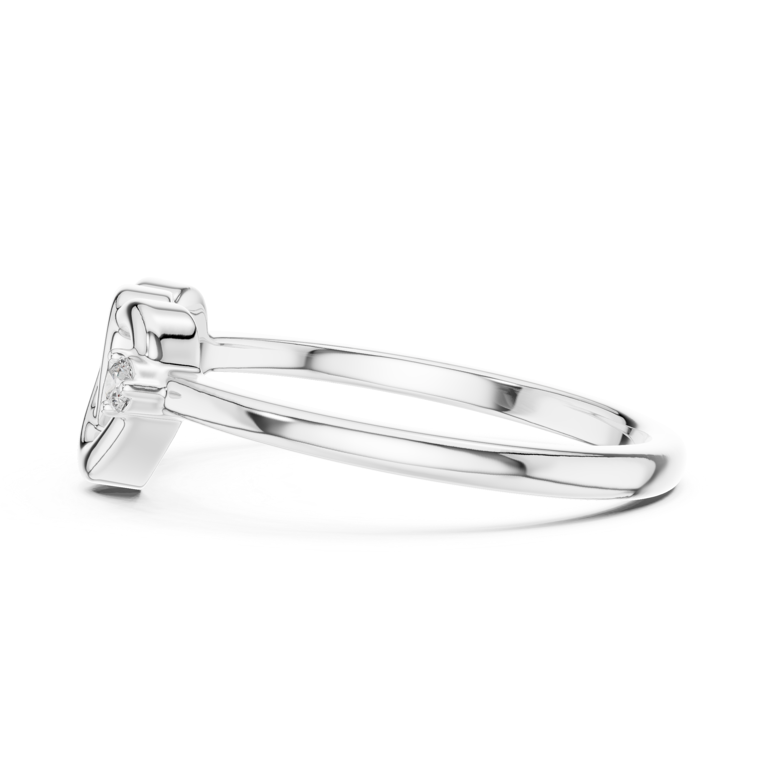 Comely Lab grown diamond Rings set