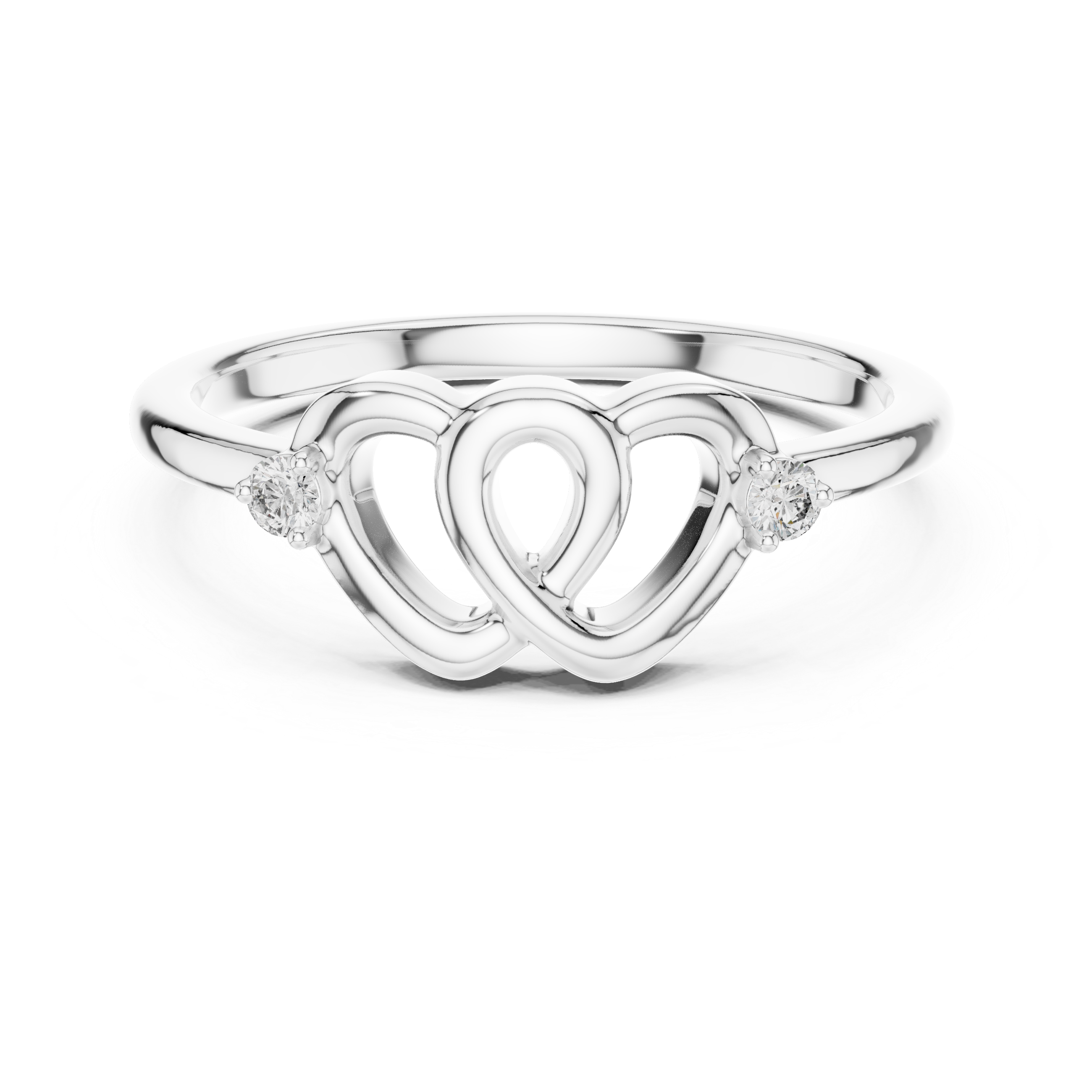 Comely Lab grown diamond Rings set