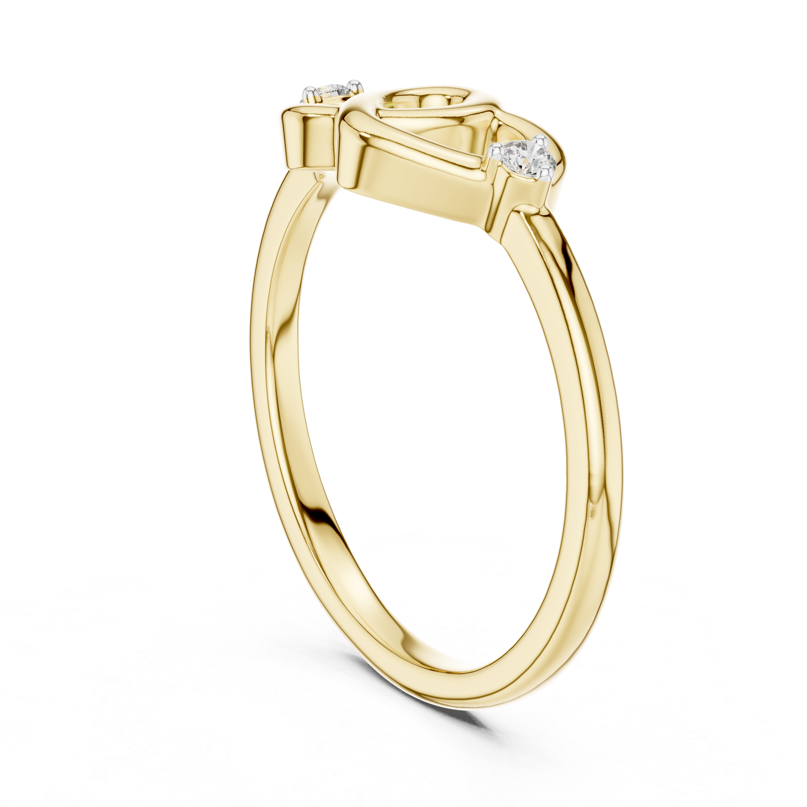 Comely Lab grown diamond Rings set