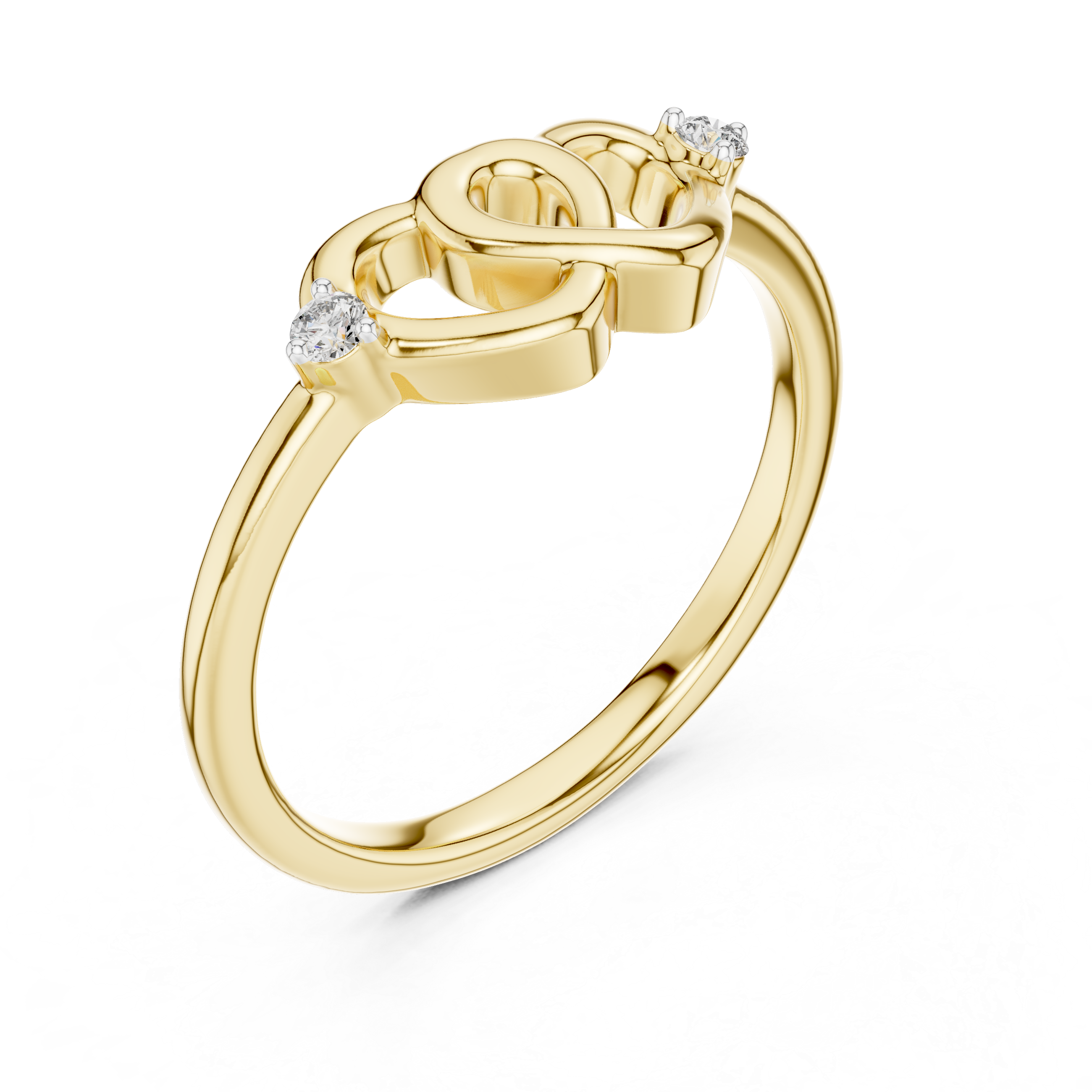 Comely Lab grown diamond Rings set