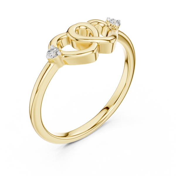 Comely Lab grown diamond Rings set