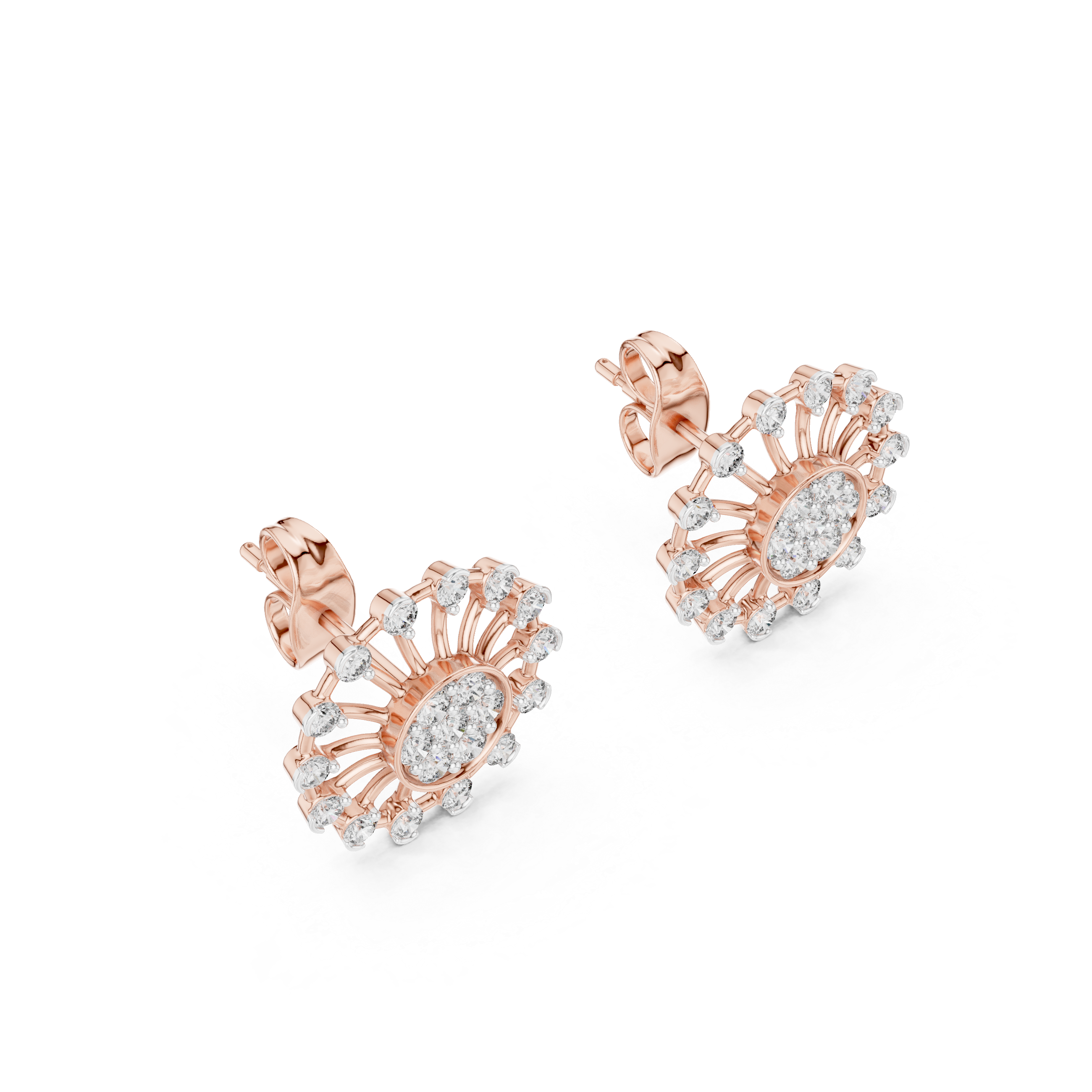 Imperial Lab grown diamond Earrings set
