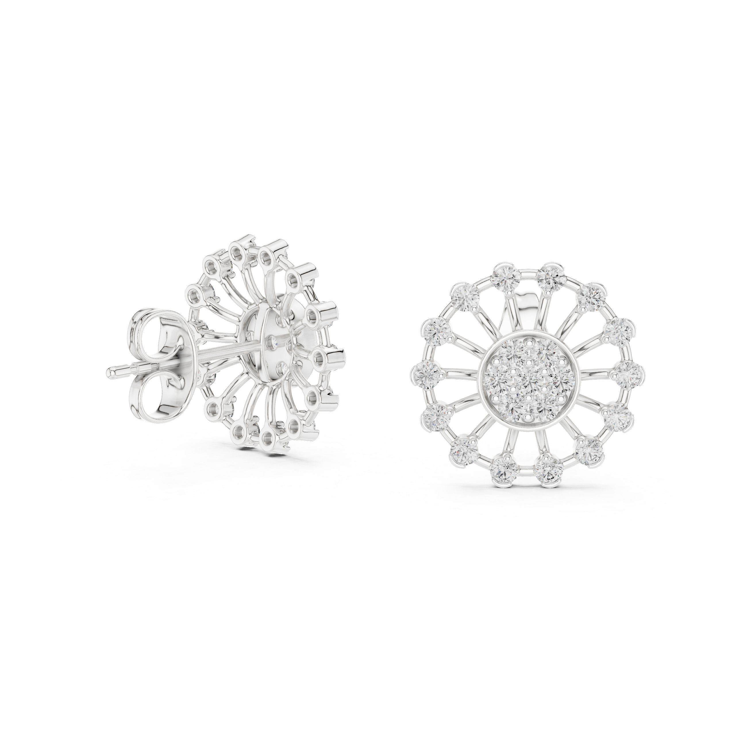 Imperial Lab grown diamond Earrings set