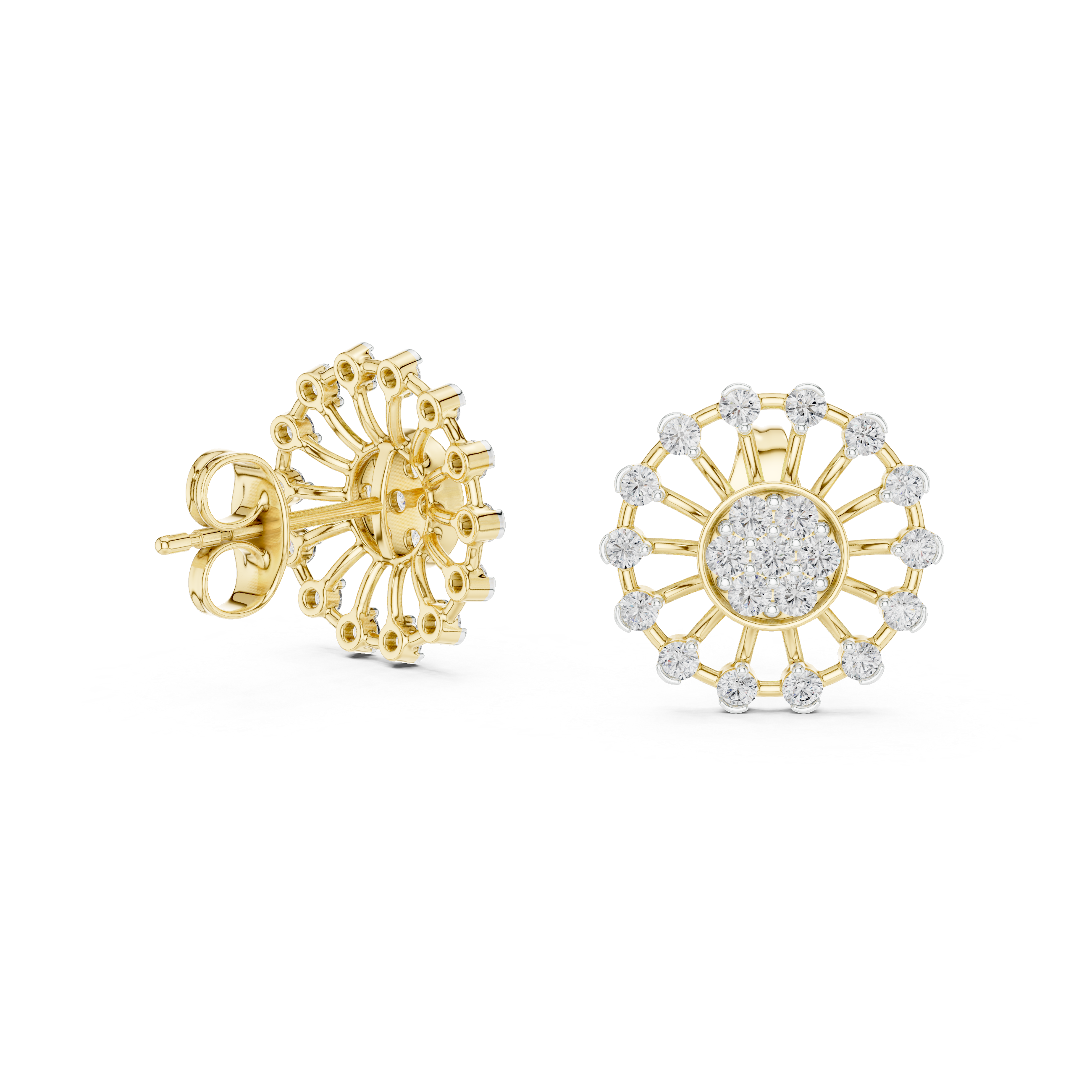 Imperial Lab grown diamond Earrings set