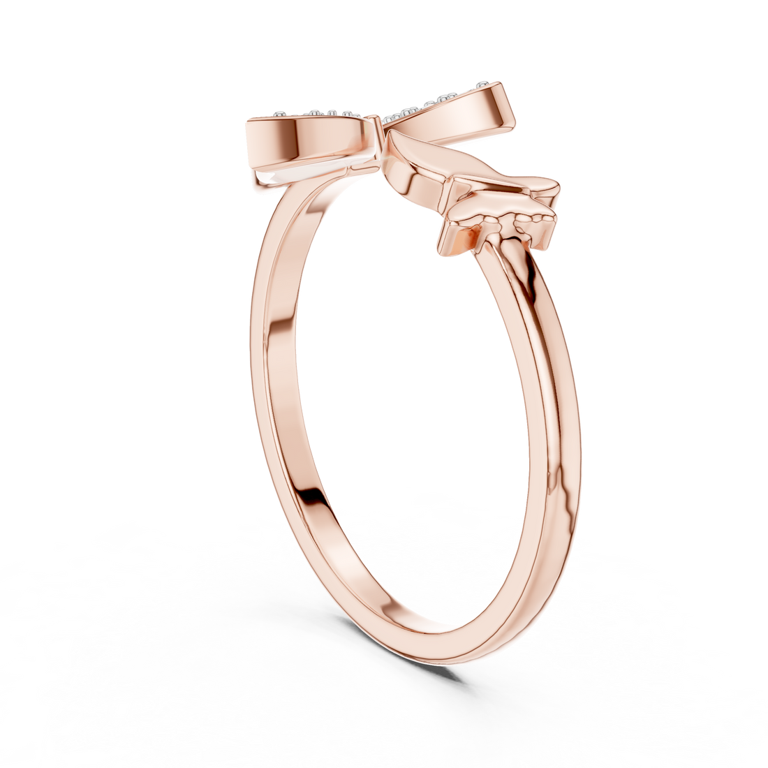 Beguiling Lab grown diamond Rings band