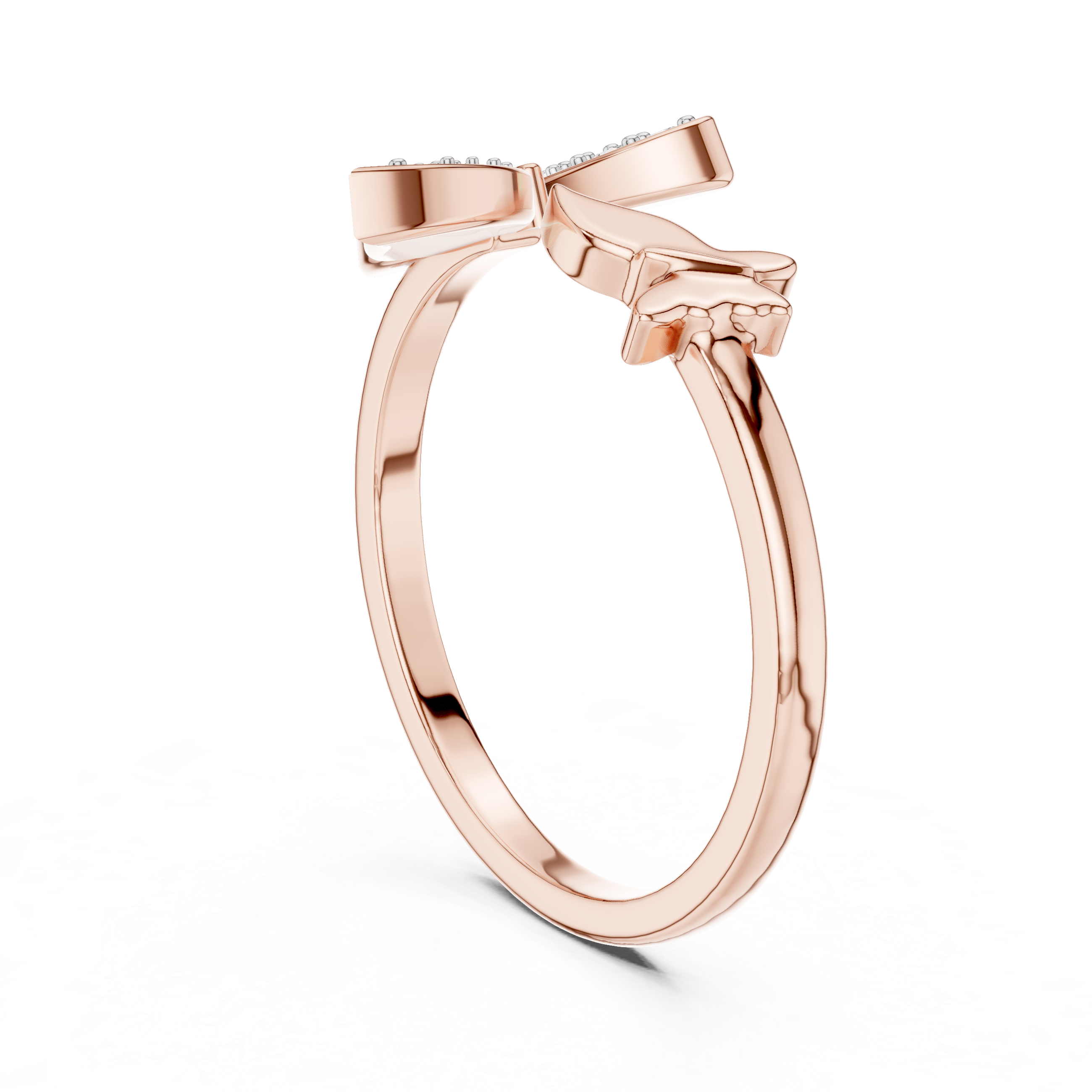 Beguiling Lab grown diamond Rings band
