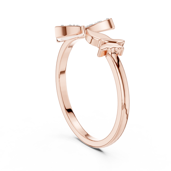 Beguiling Lab grown diamond Rings band