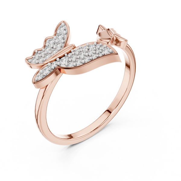 Beguiling Lab grown diamond Rings band