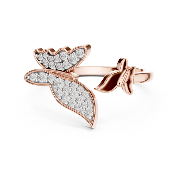 Beguiling Lab grown diamond Rings band