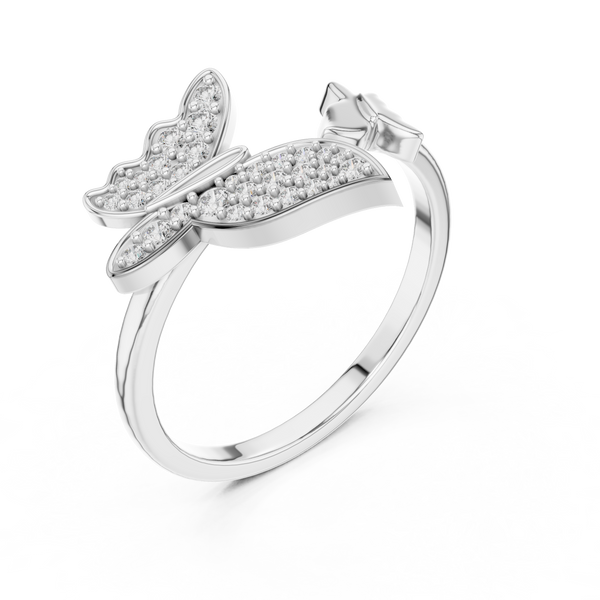 Beguiling Lab grown diamond Rings band