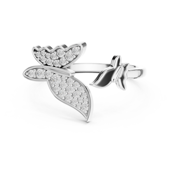 Beguiling Lab grown diamond Rings band