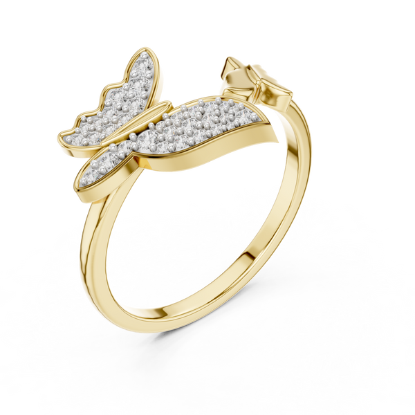 Beguiling Lab grown diamond Rings band