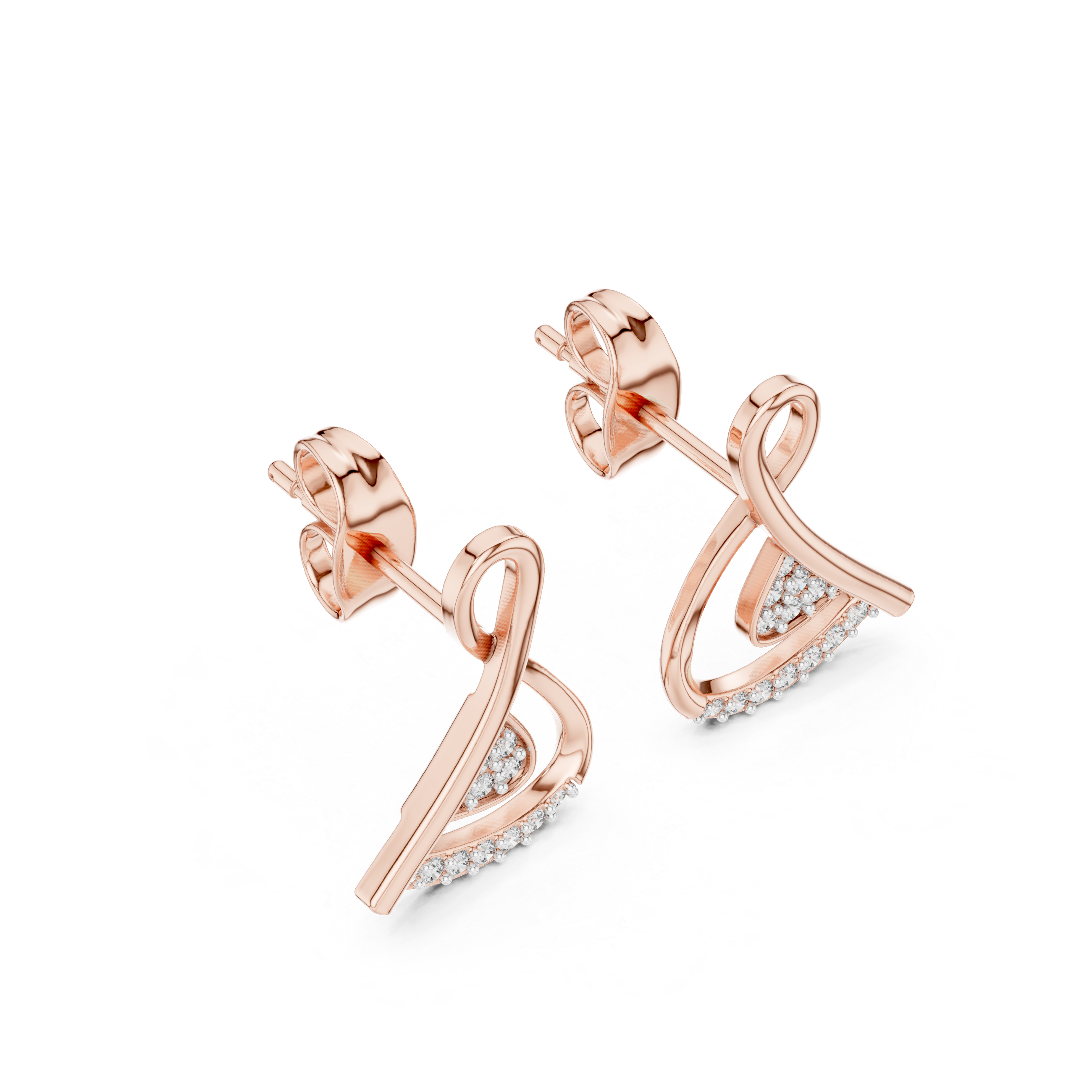 Dazzles Lab grown diamond Earrings design