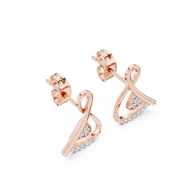 Dazzles Lab grown diamond Earrings design