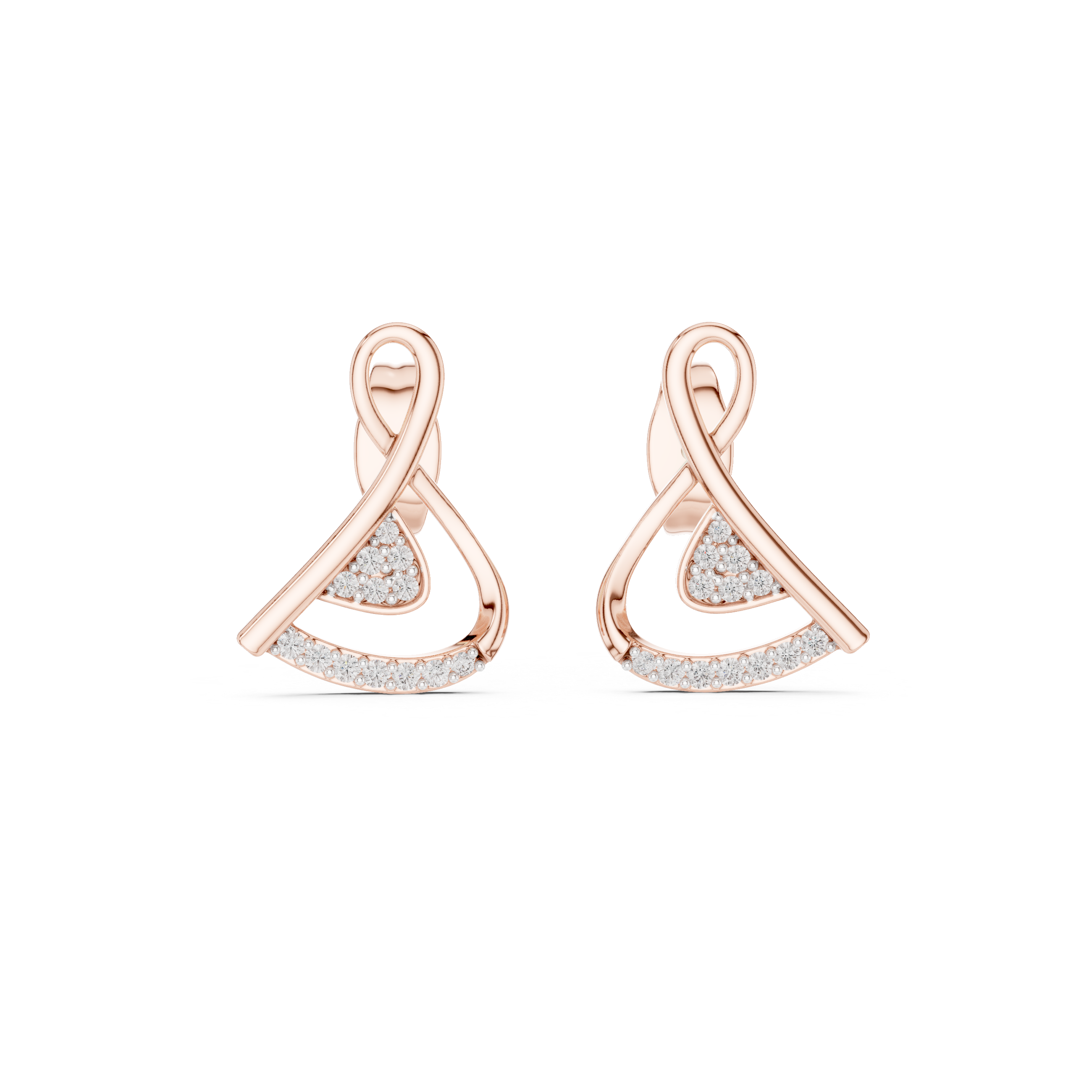 Dazzles Lab grown diamond Earrings design