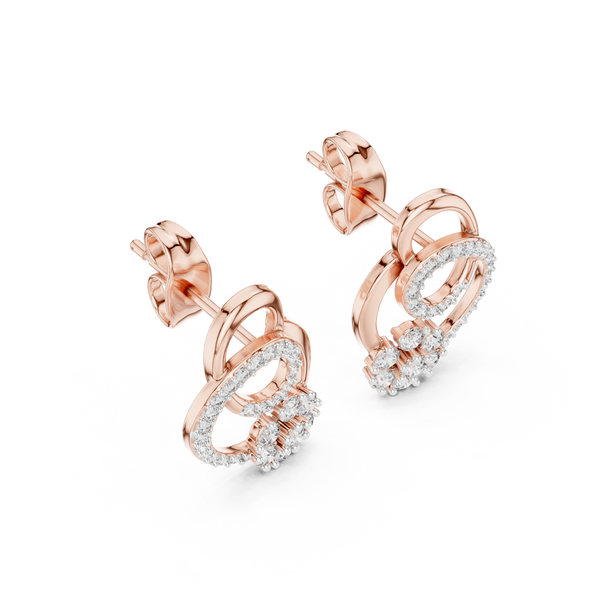 Bewitching Lab grown diamond Earrings set