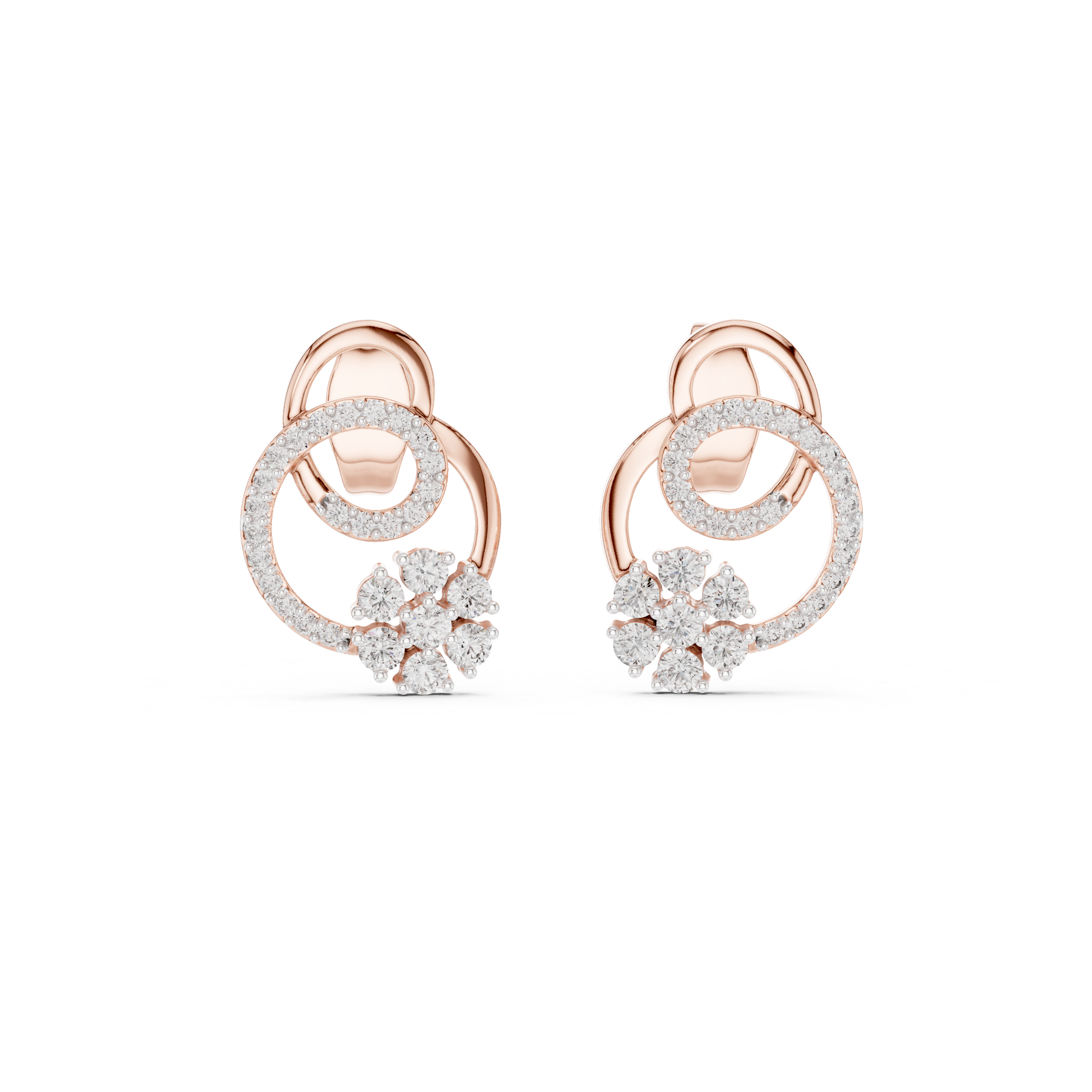 Bewitching Lab grown diamond Earrings set