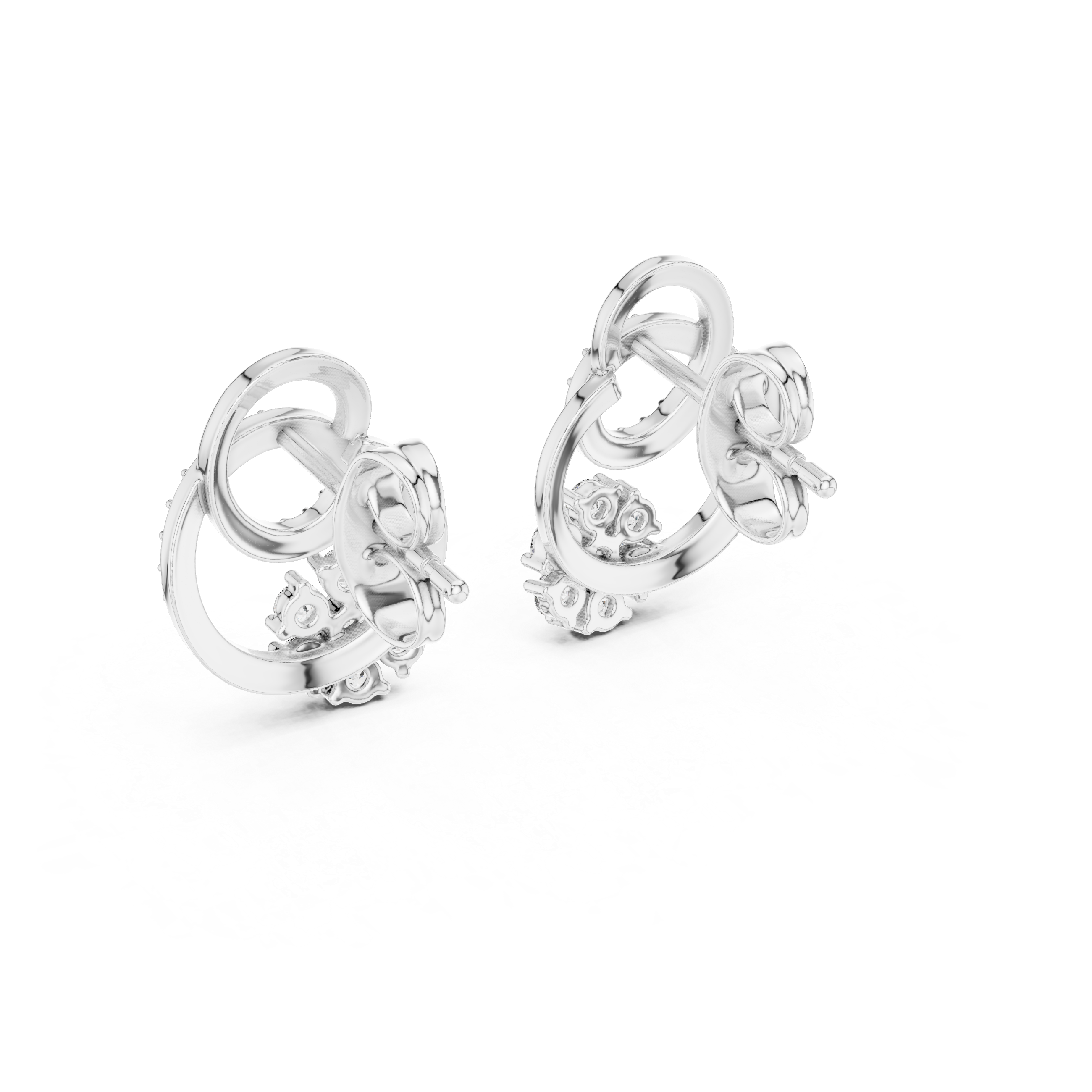 Bewitching Lab grown diamond Earrings set
