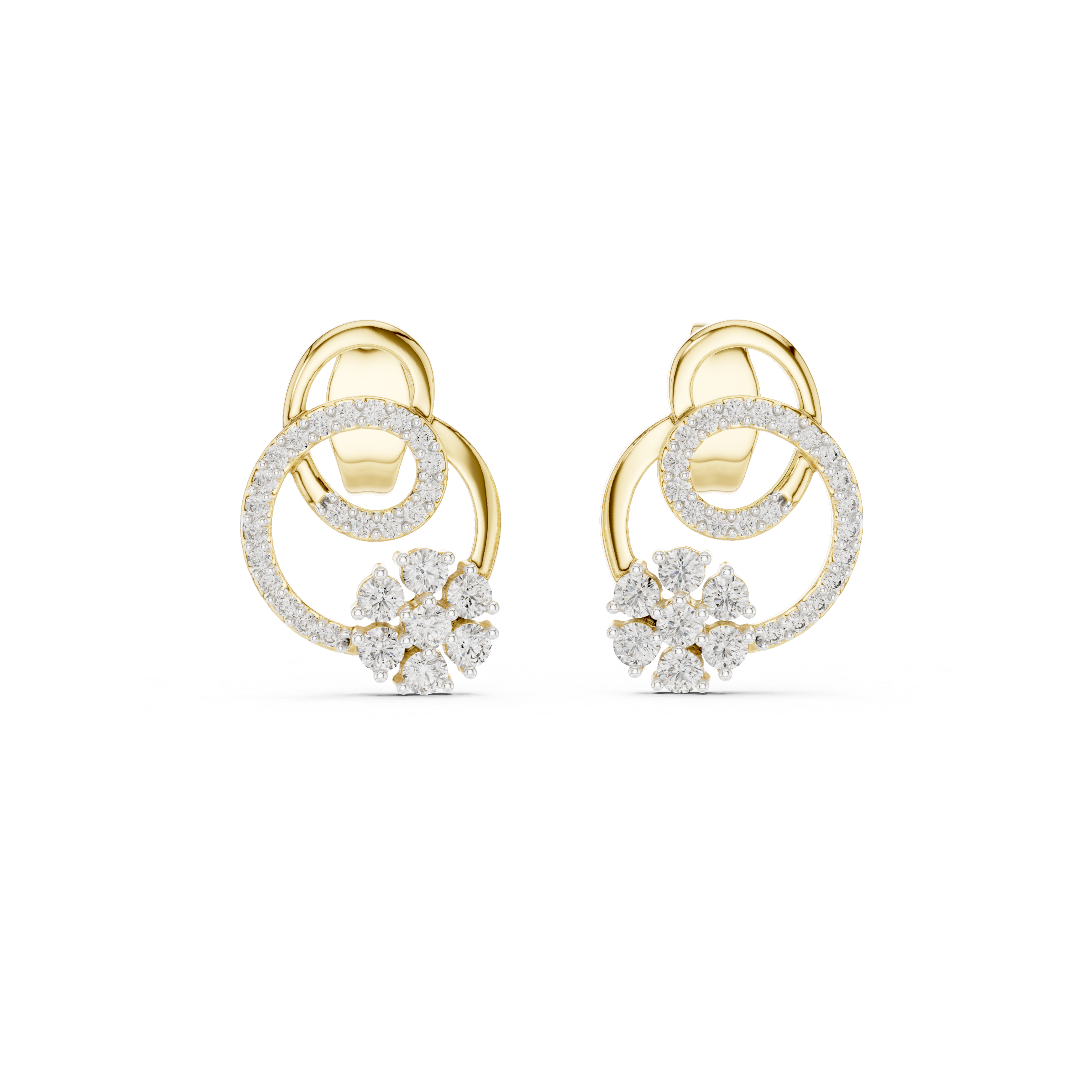 Bewitching Lab grown diamond Earrings set