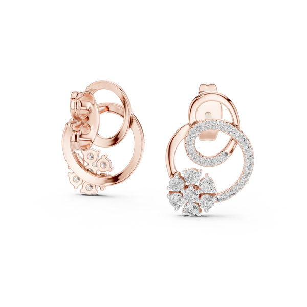 Bewitching Lab grown diamond Earrings set
