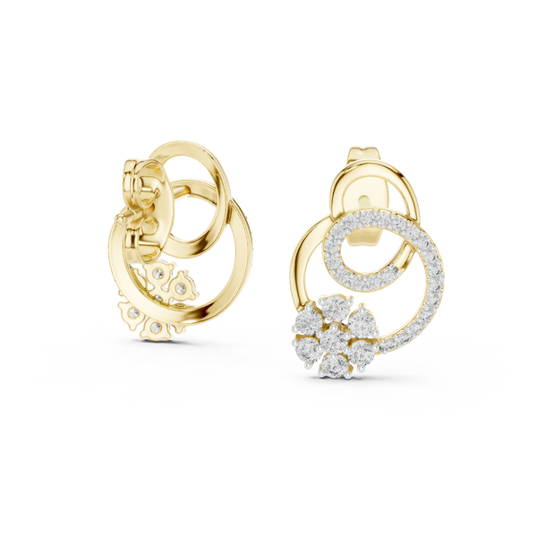 Bewitching Lab grown diamond Earrings set