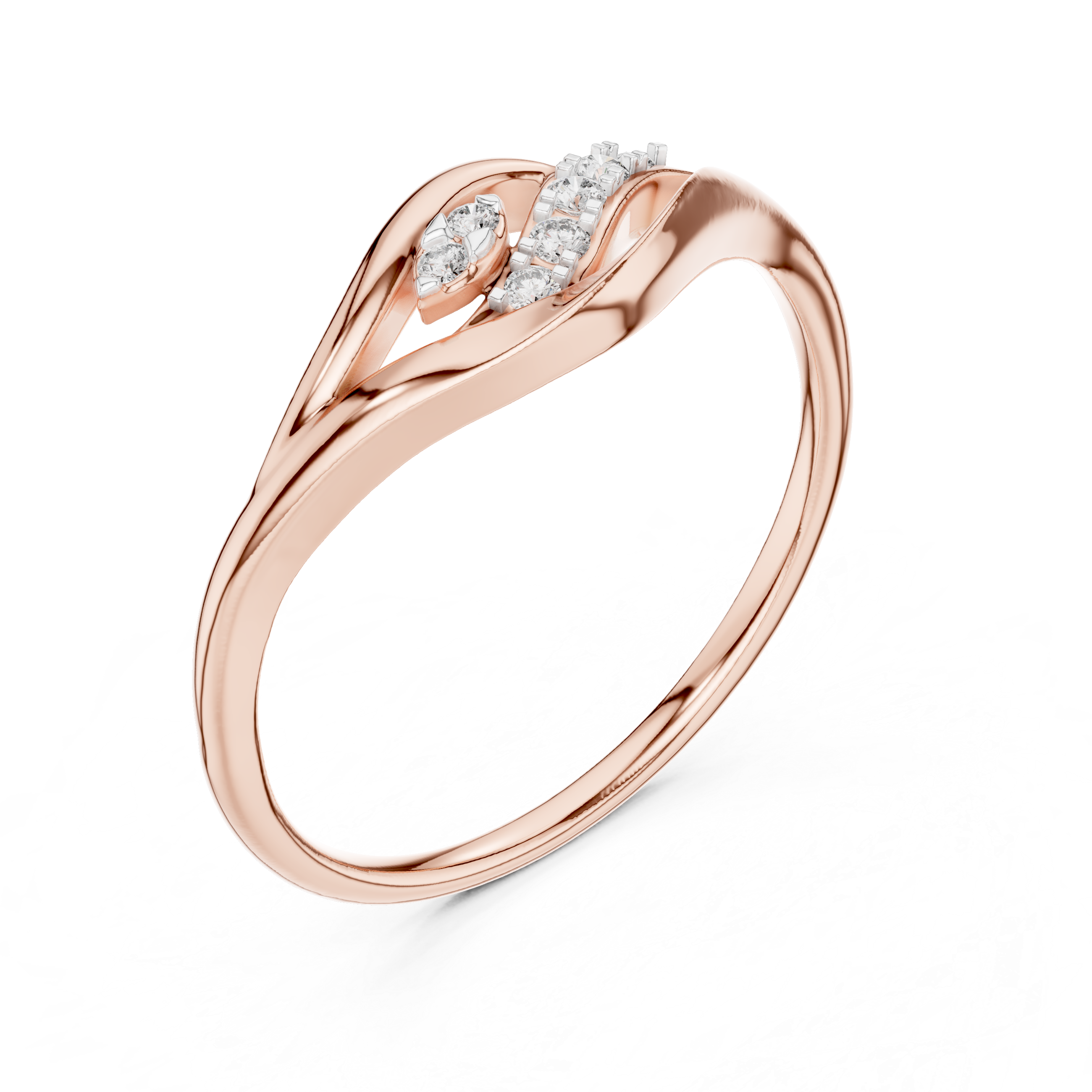 Tempting Lab grown diamond Rings style
