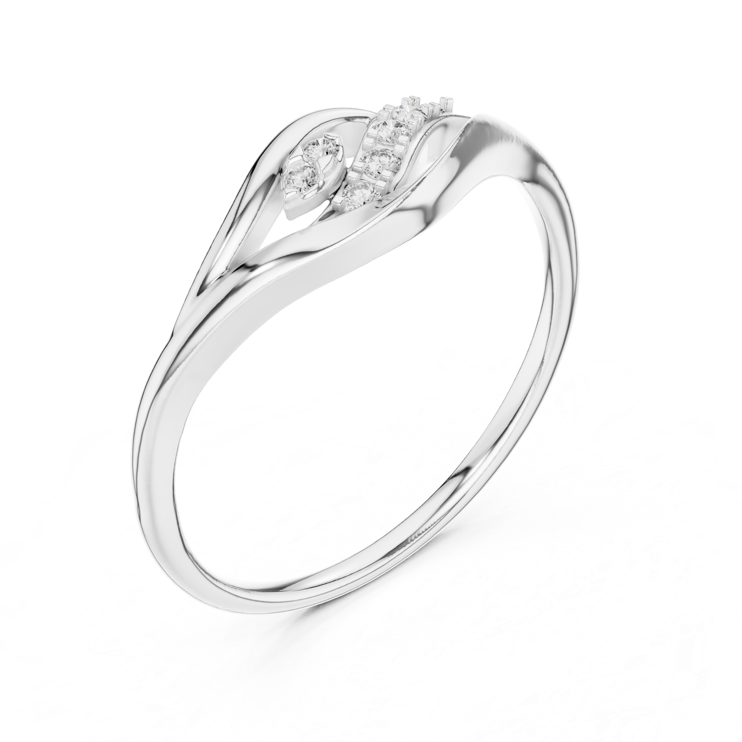 Tempting Lab grown diamond Rings style