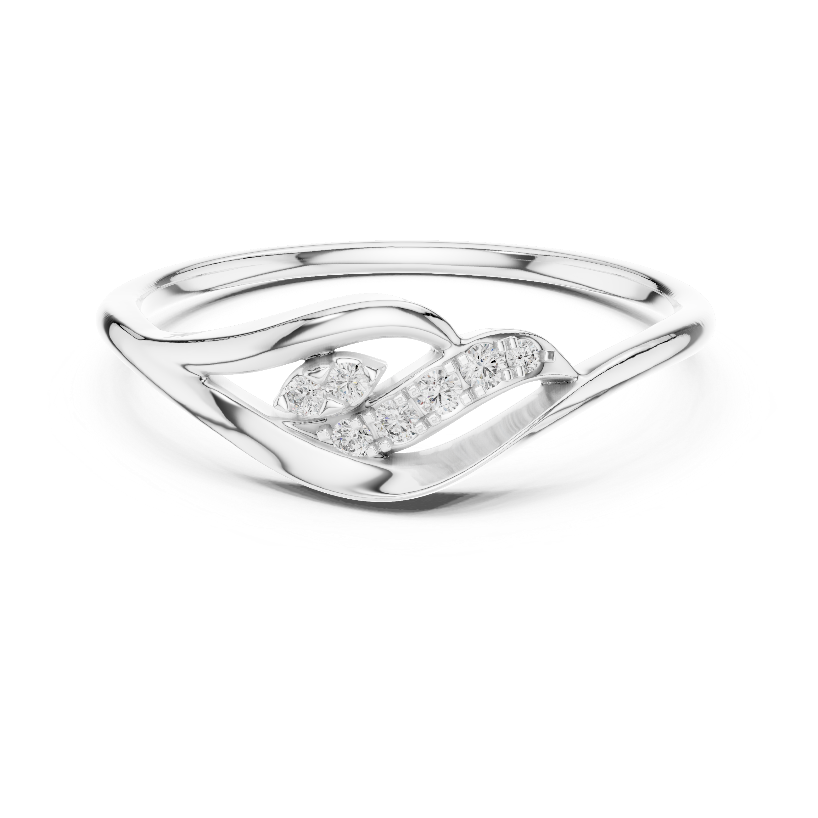 Tempting Lab grown diamond Rings style